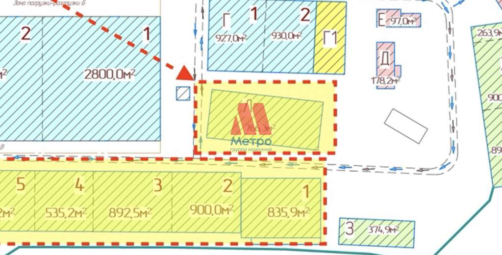 Сдам в аренду помещение свободного назначения 600 м.кв.