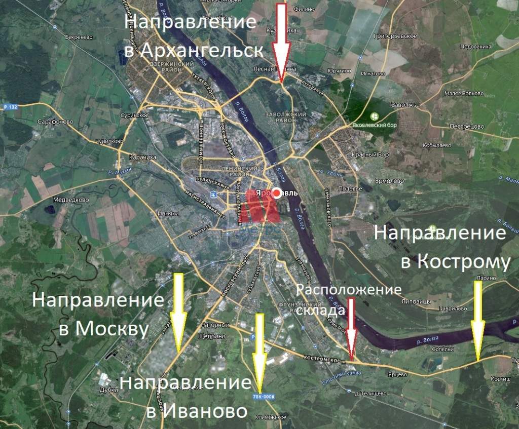 Склад в аренду в Ярославле, Тормозное шоссе, 120стр1