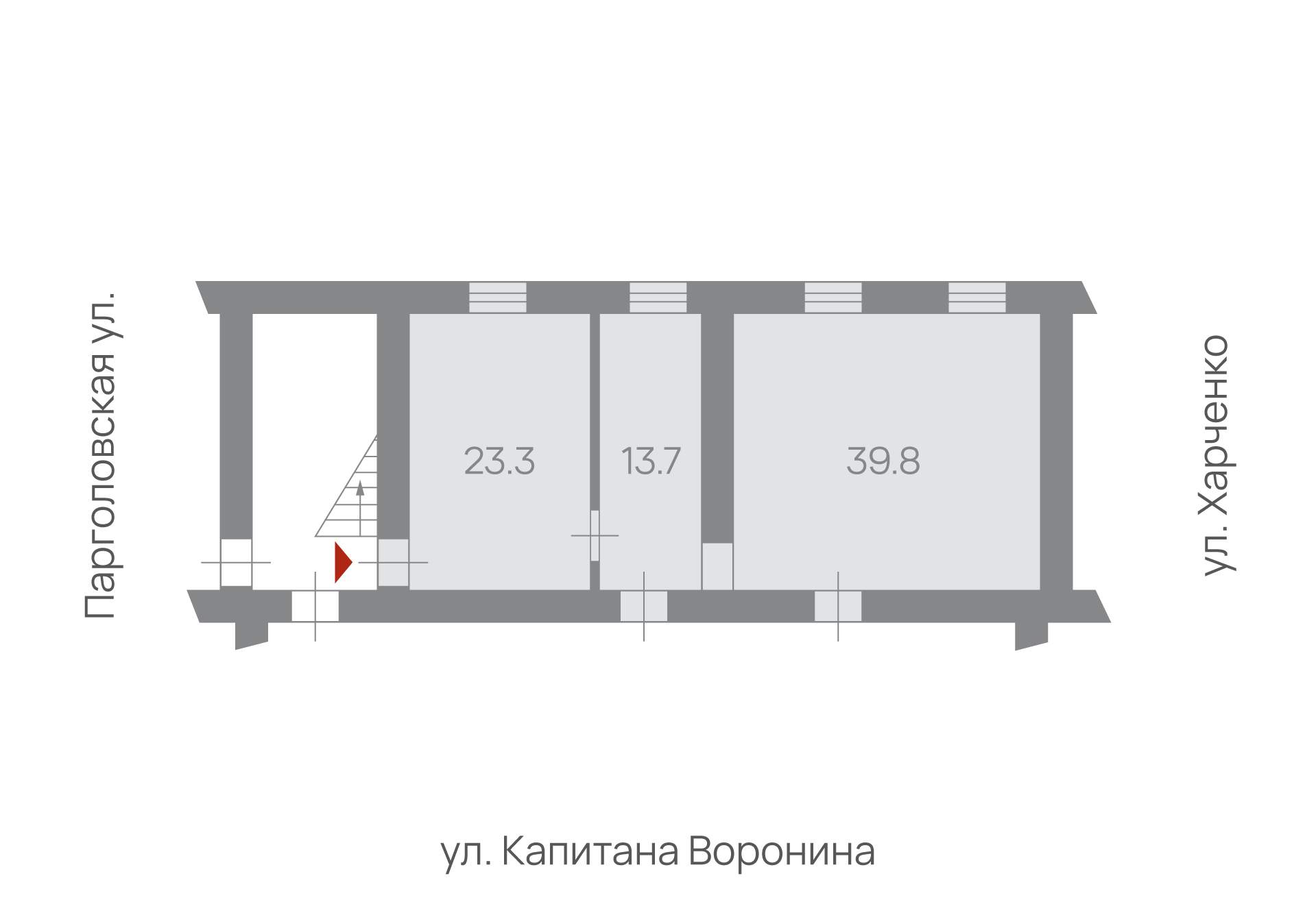 Продам офис 76.8 м.кв.