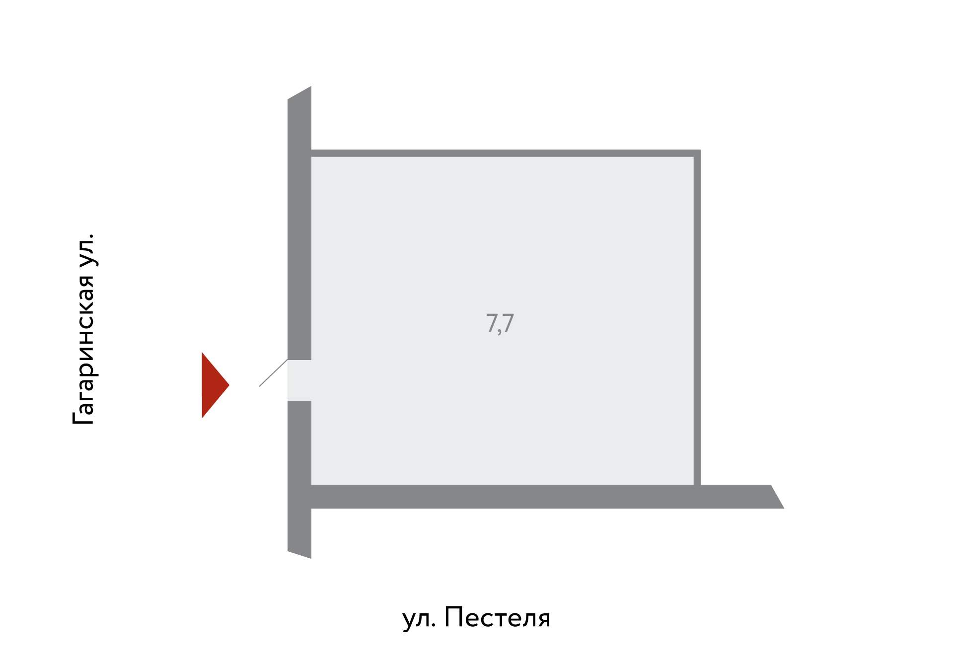 Продам офис 7.7 м.кв.