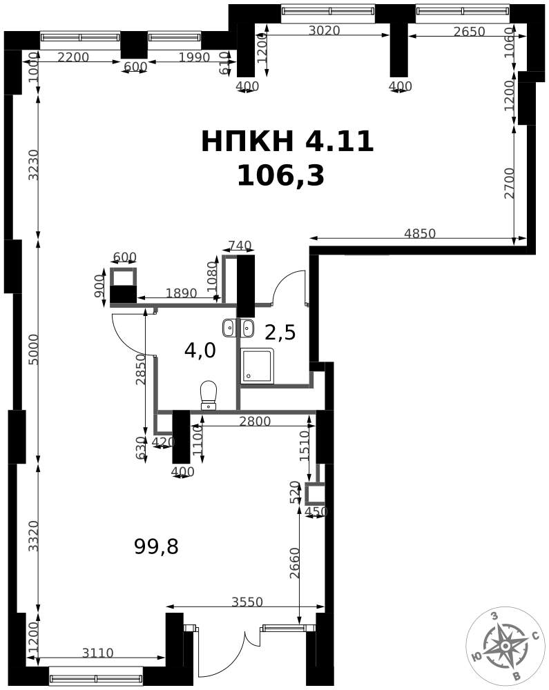 Продам помещение свободного назначения 106.3 м.кв.