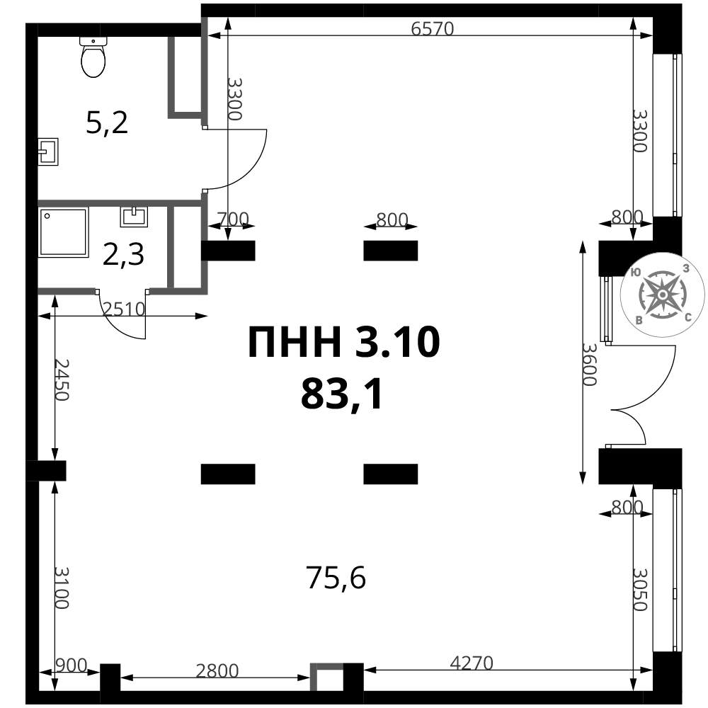 Продам помещение свободного назначения 83.1 м.кв.