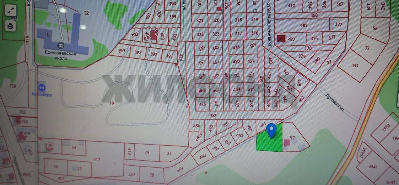 Продам земельный участок 1500 м.кв.