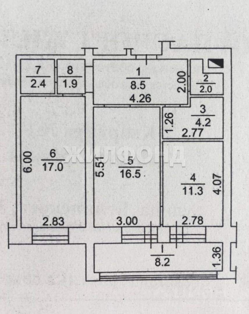 Квартира на продажу в Томске, Белинского улица, 33 фото №11