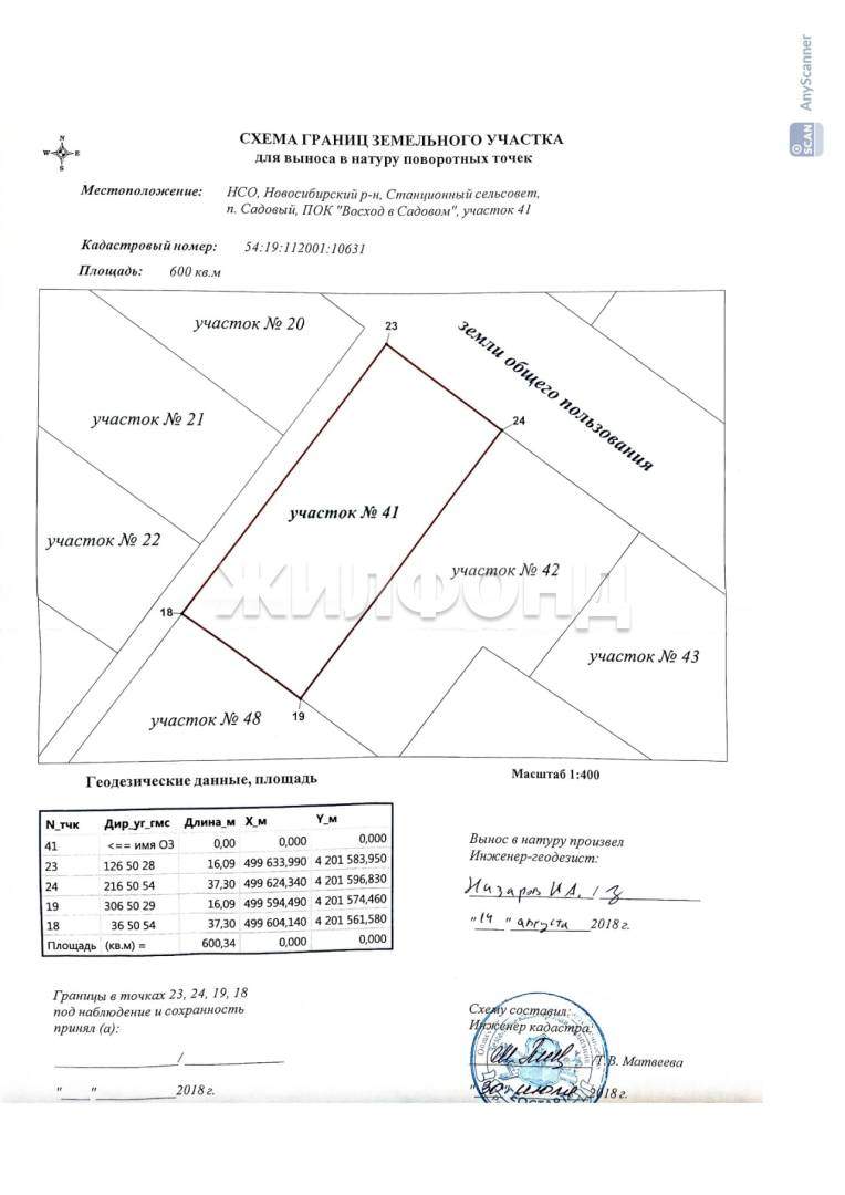 Продам земельный участок 600 м.кв.