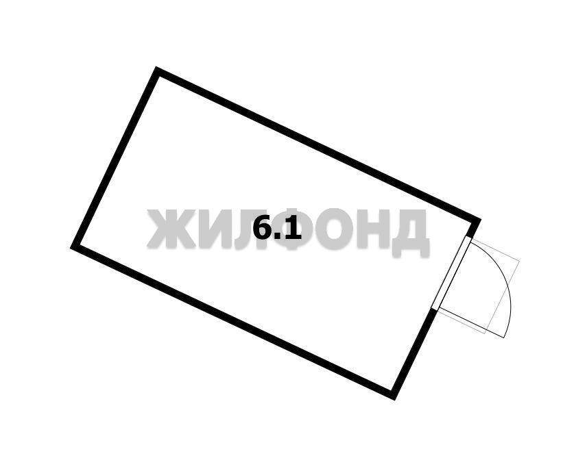 Продам склад 6.1 м.кв.