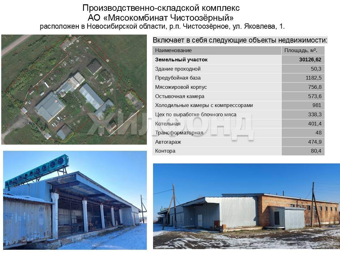 Продам помещение свободного назначения 4877 м.кв.