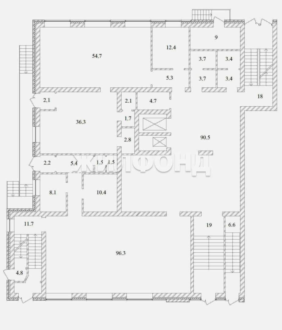 Продам помещение свободного назначения 2753 м.кв.