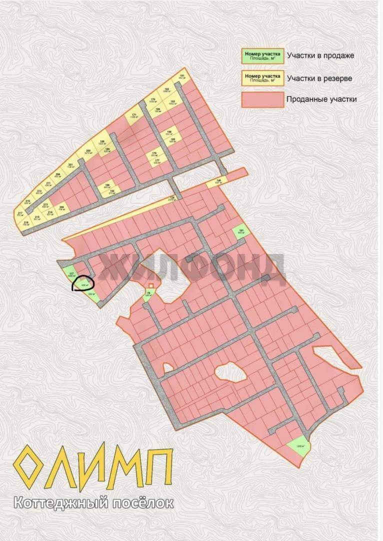 Продам земельный участок 700 м.кв.