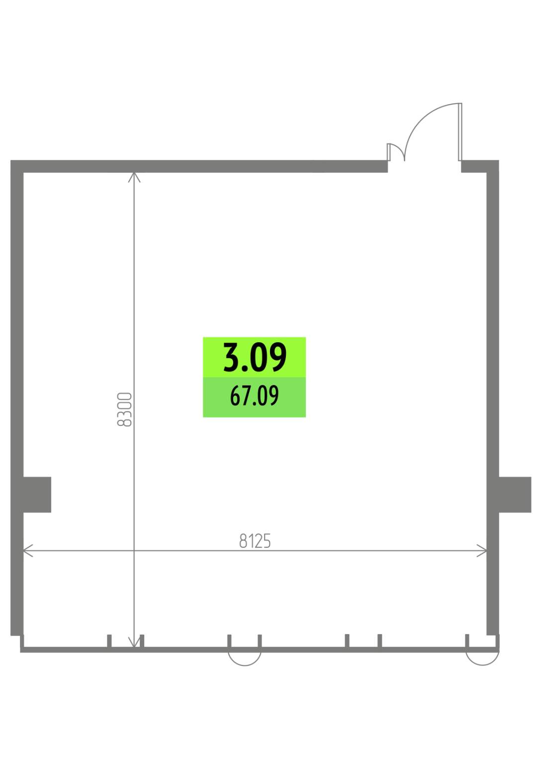 Продам офис 72.6 м.кв.