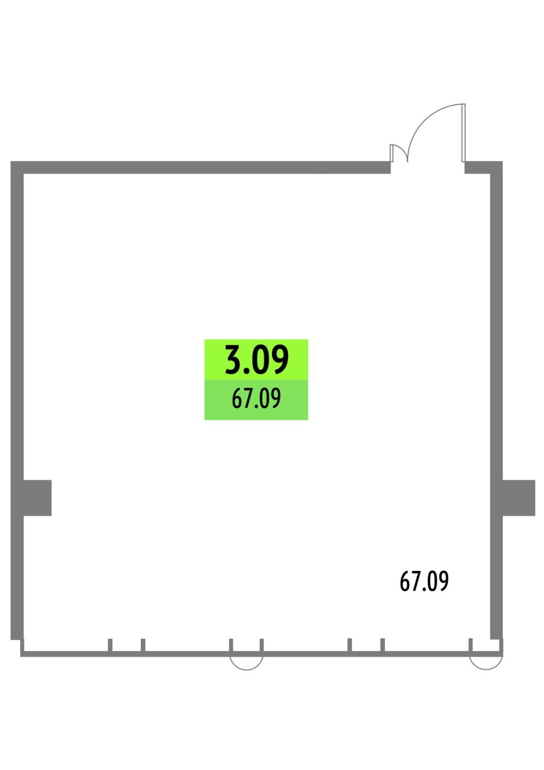 Продам офис 72.6 м.кв.