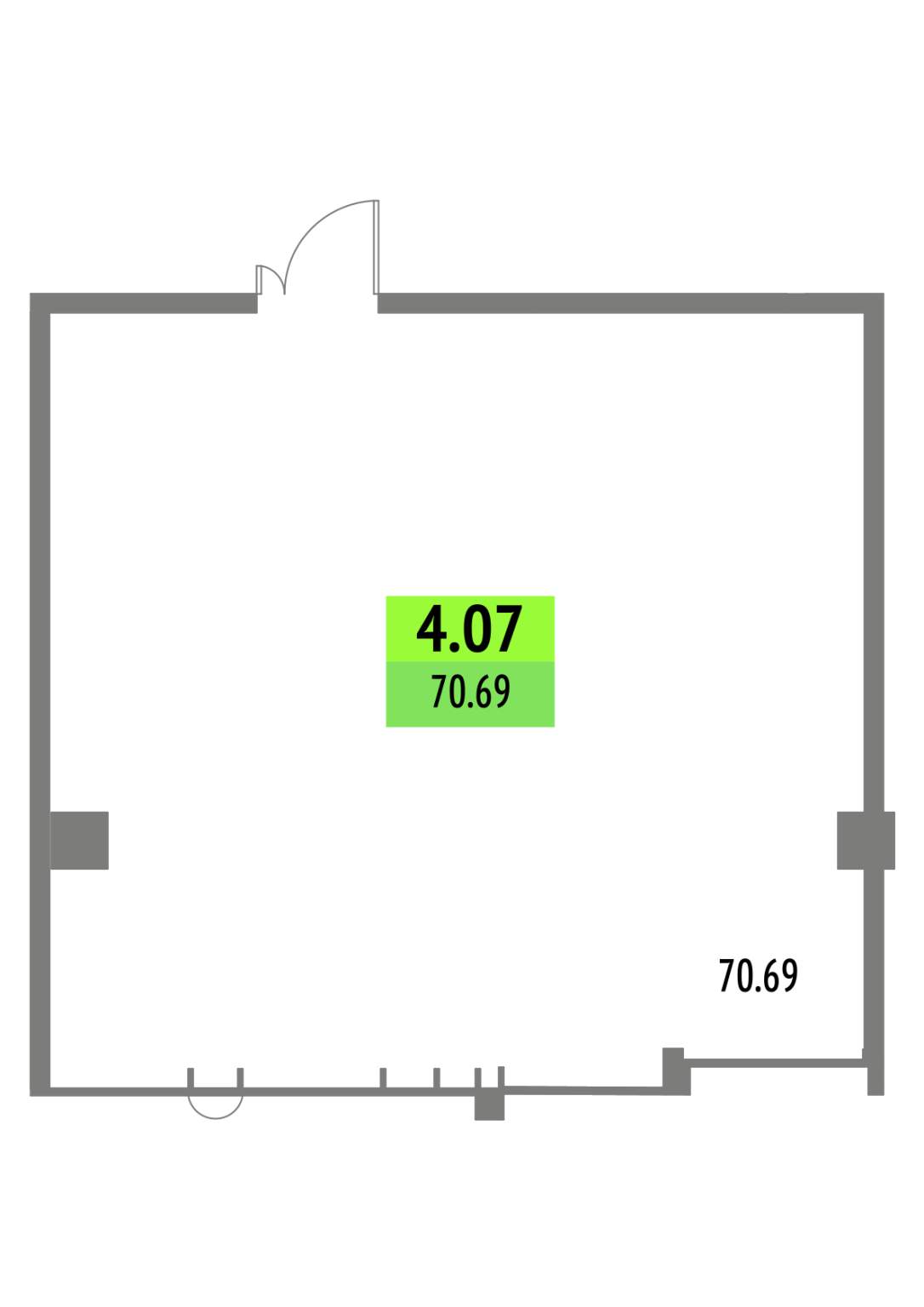 Продам офис 71.9 м.кв.