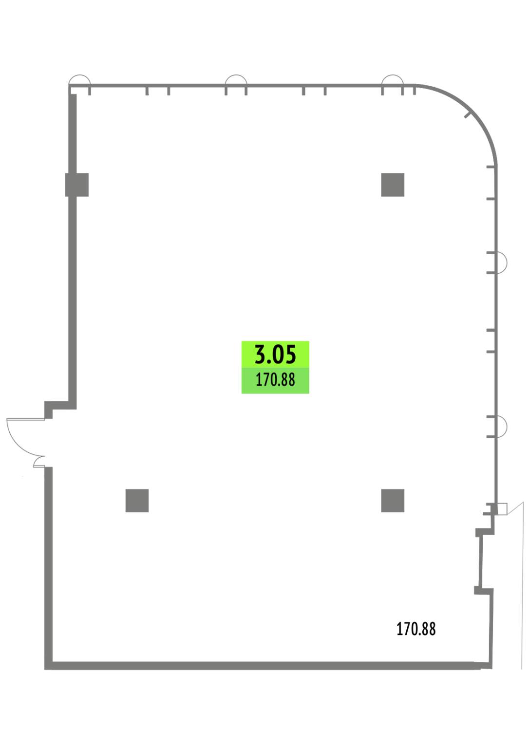 Продам офис 162.2 м.кв.
