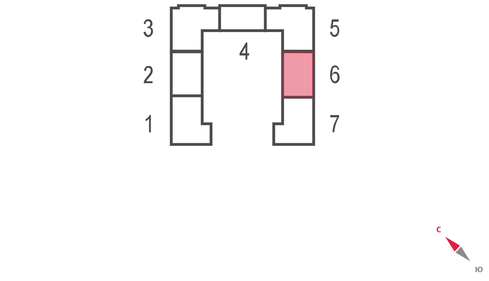 Планировка 2-комн. 4
