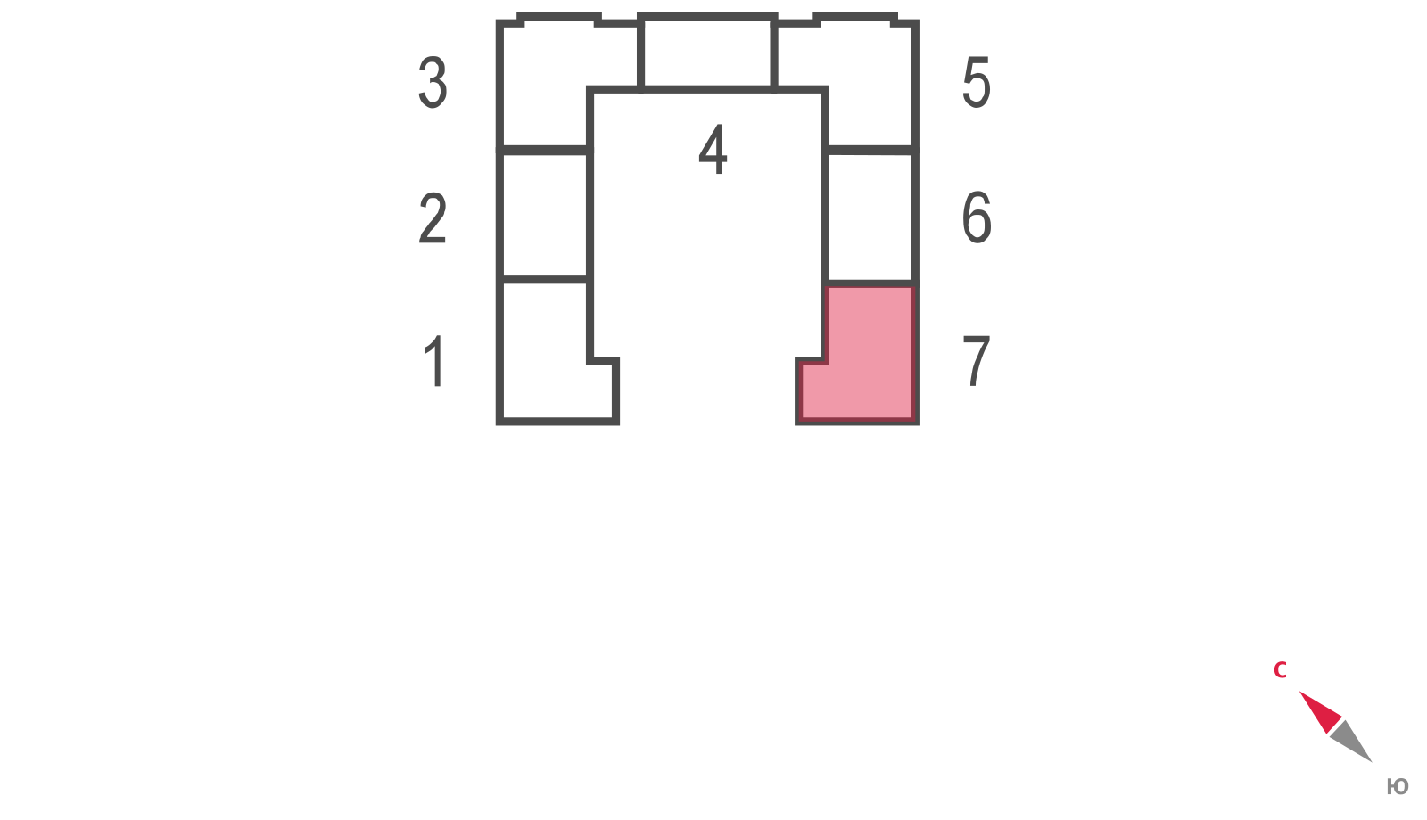 Планировка 2-комн. 4