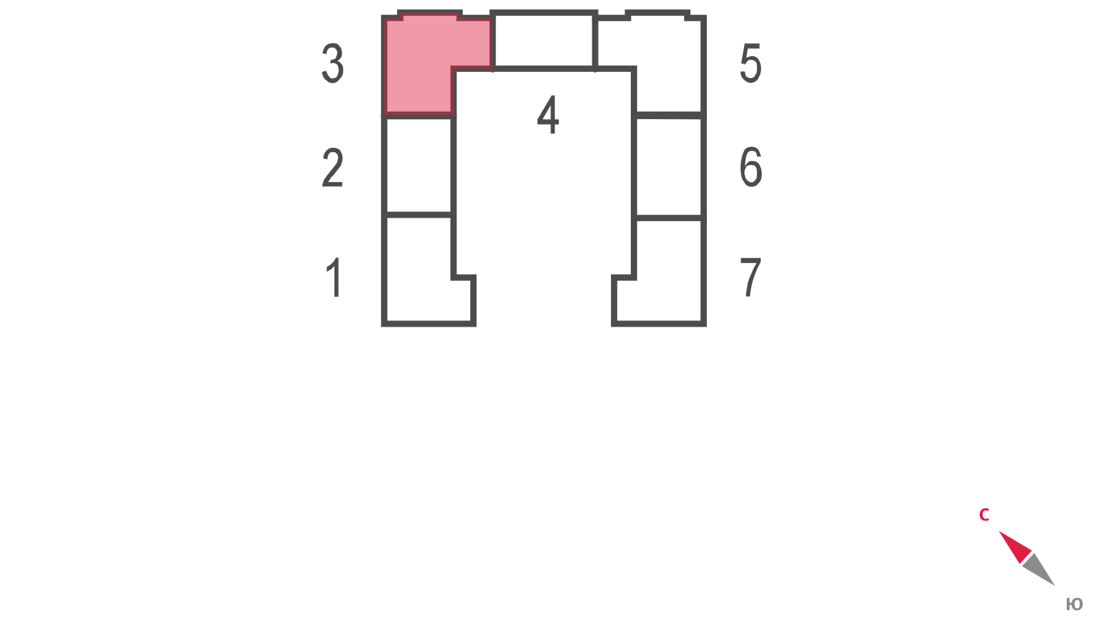 Планировка 2-комн. 4