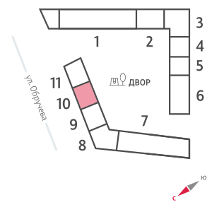 Планировка Студия 3