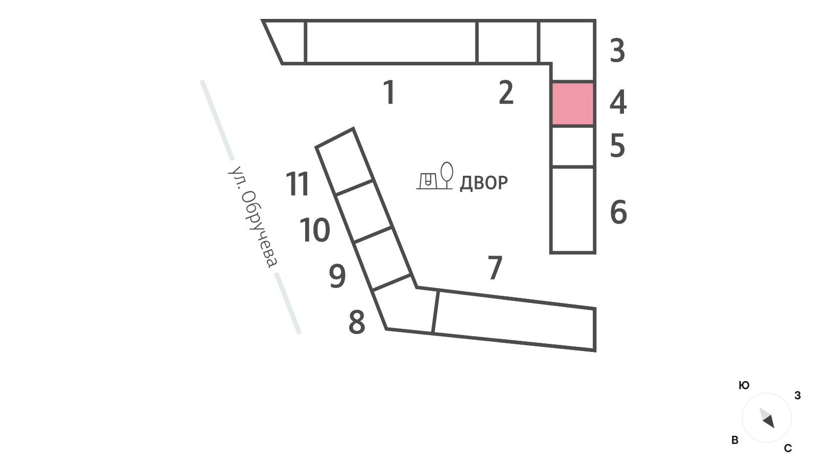 Планировка Студия 3
