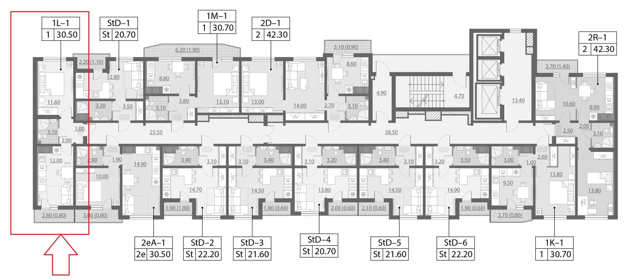 Продажа 1-комнатной новостройки, Санкт-Петербург, Муринская дорога,  д.12к1 стр 1