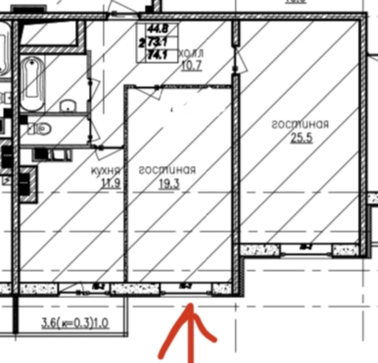 Продажа 2-комнатной квартиры, Всеволожск, Социалистическая улица,  д.114