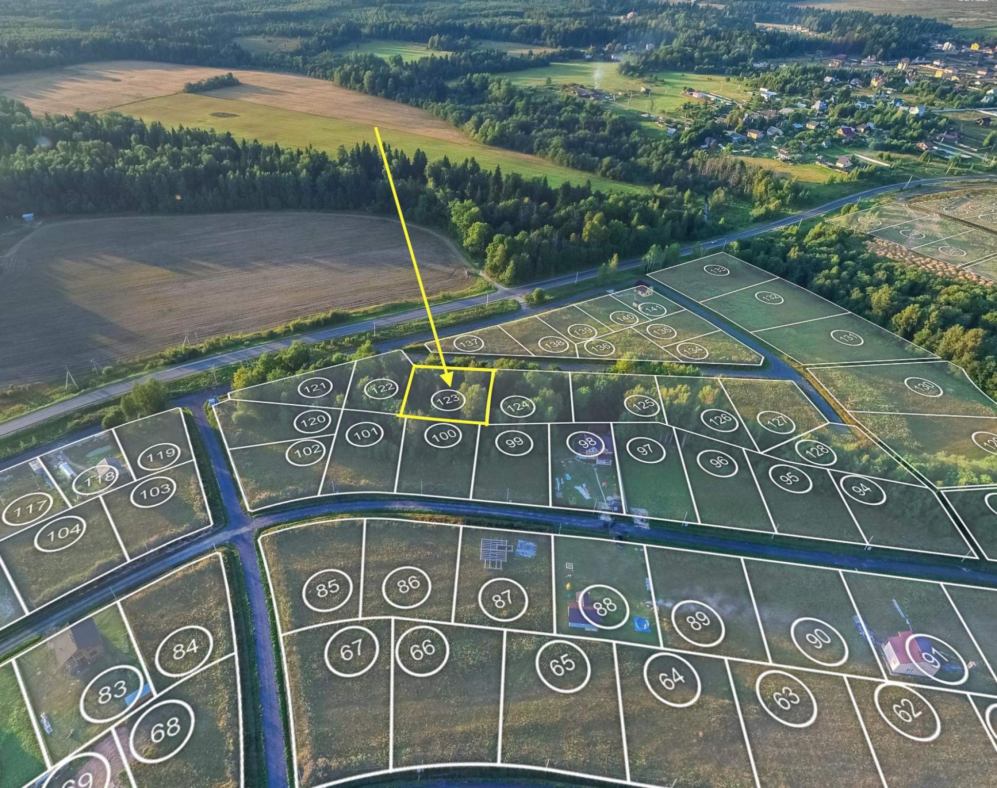 Продажа участка, Московская