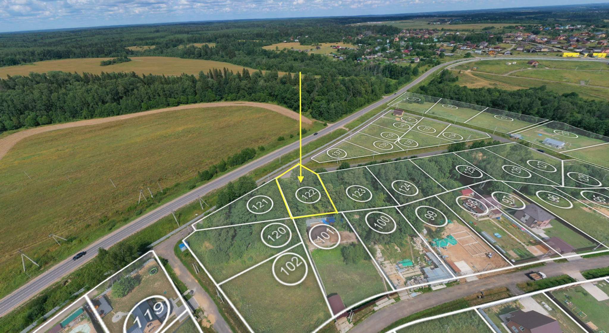 Продажа участка, Московская