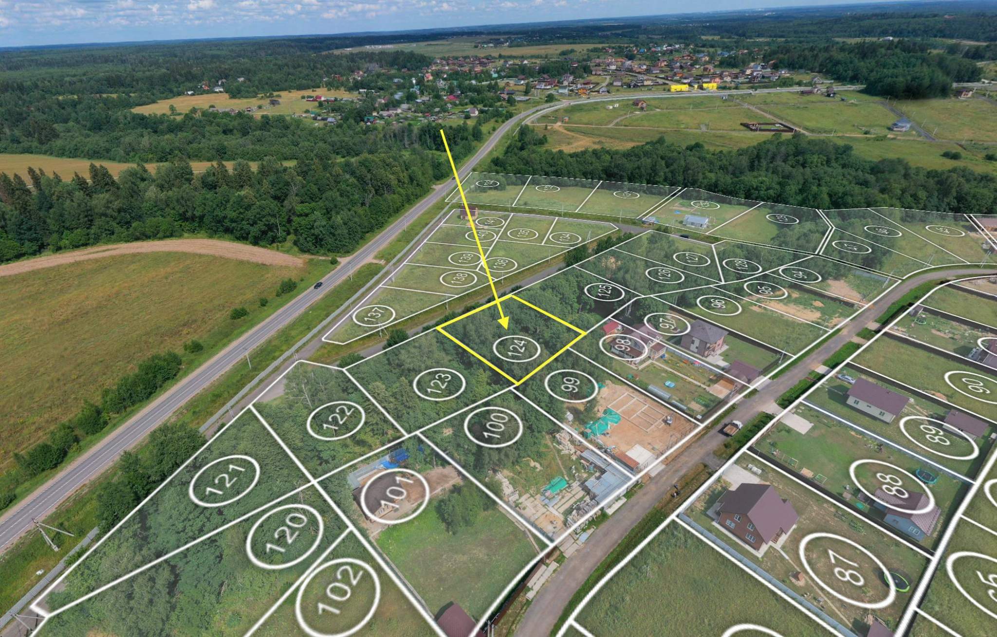 Продажа участка, Московская