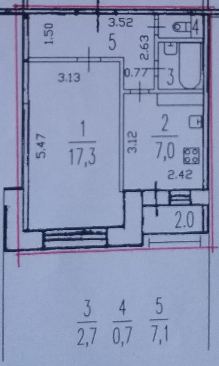 Продажа 1-комнатной квартиры, Санкт-Петербург, Пулковское шоссе,  д.9к1