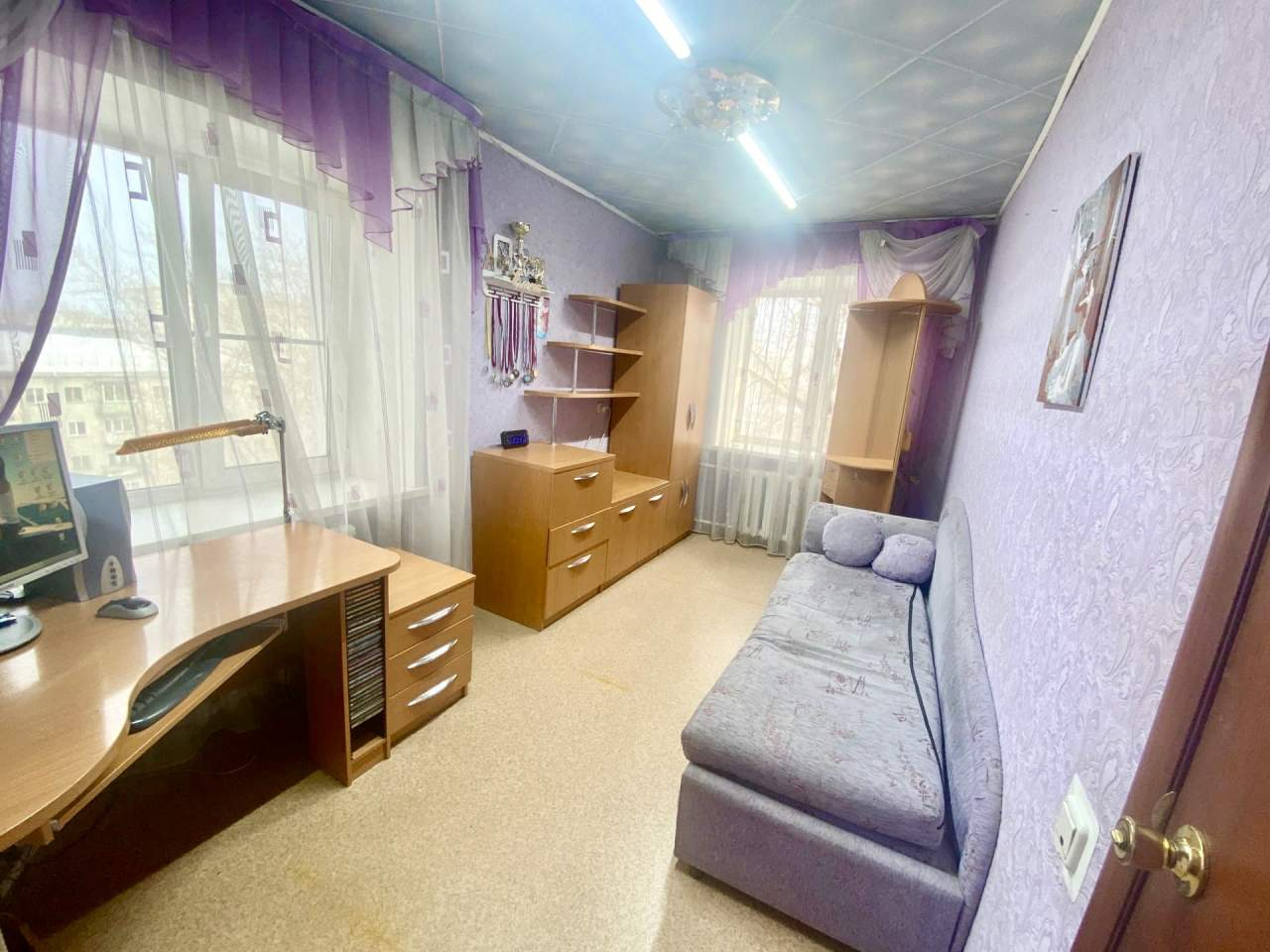 Продажа 2-комнатной квартиры, Киров, Профсоюзная улица,  д.82