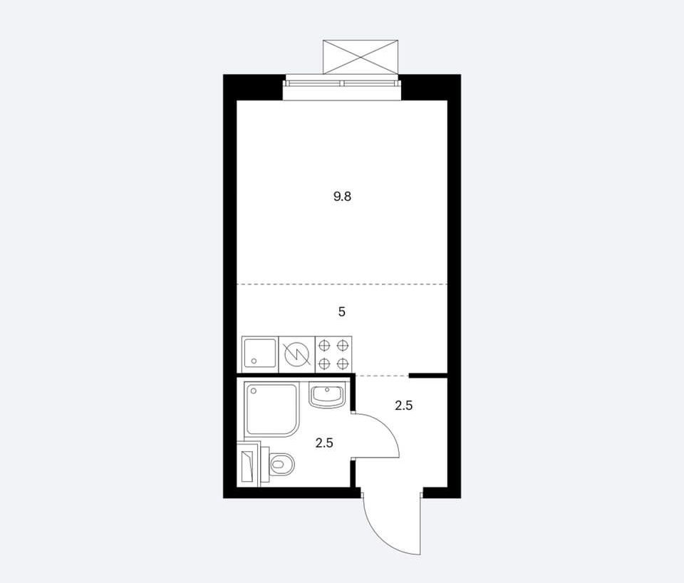 Продажа 1-комнатной квартиры, Москва, 2-й Нагатинский проезд,  д.2к3