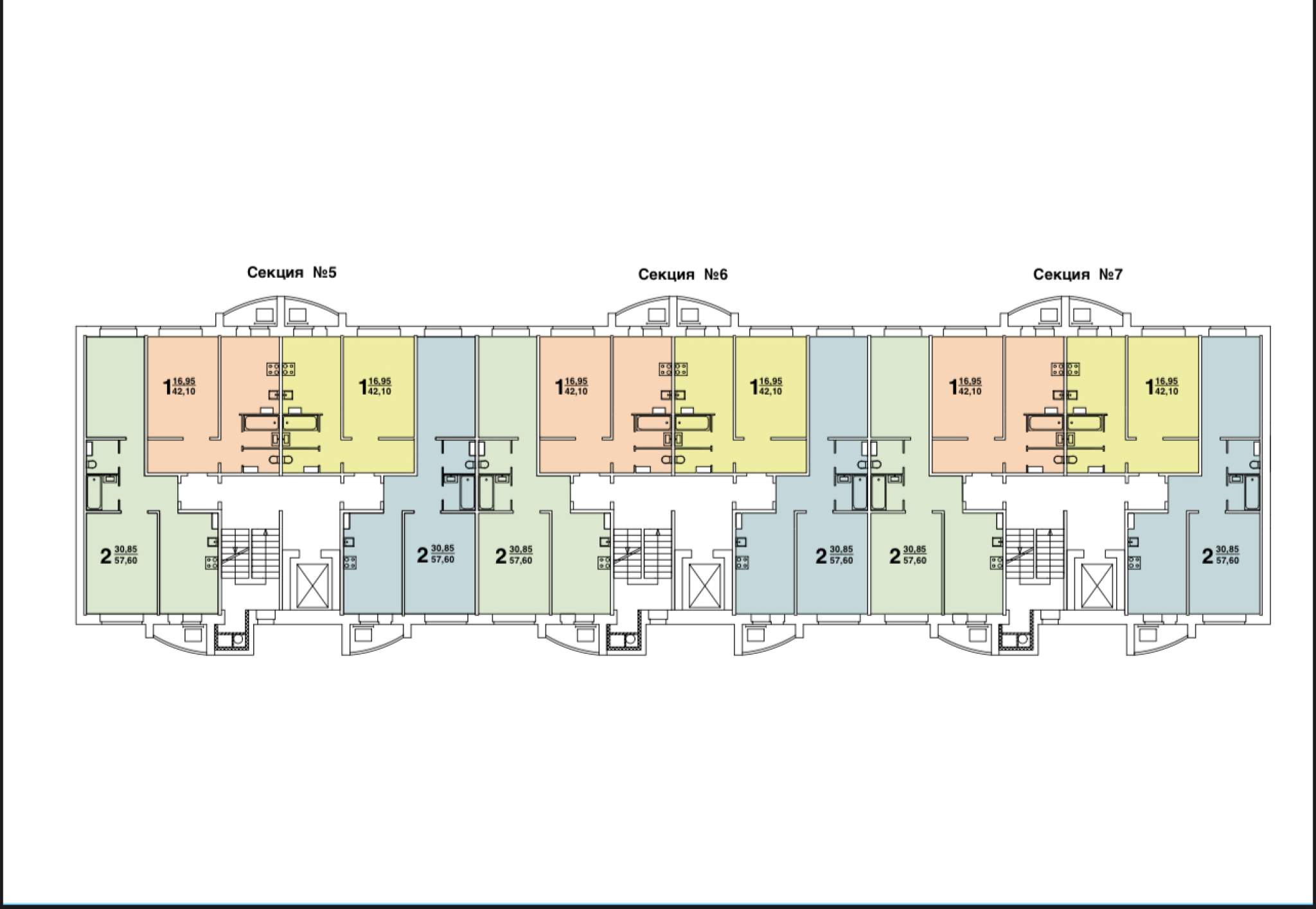 Продажа 2-комнатной новостройки, Электрогорск, Ухтомского улица,  д.к4