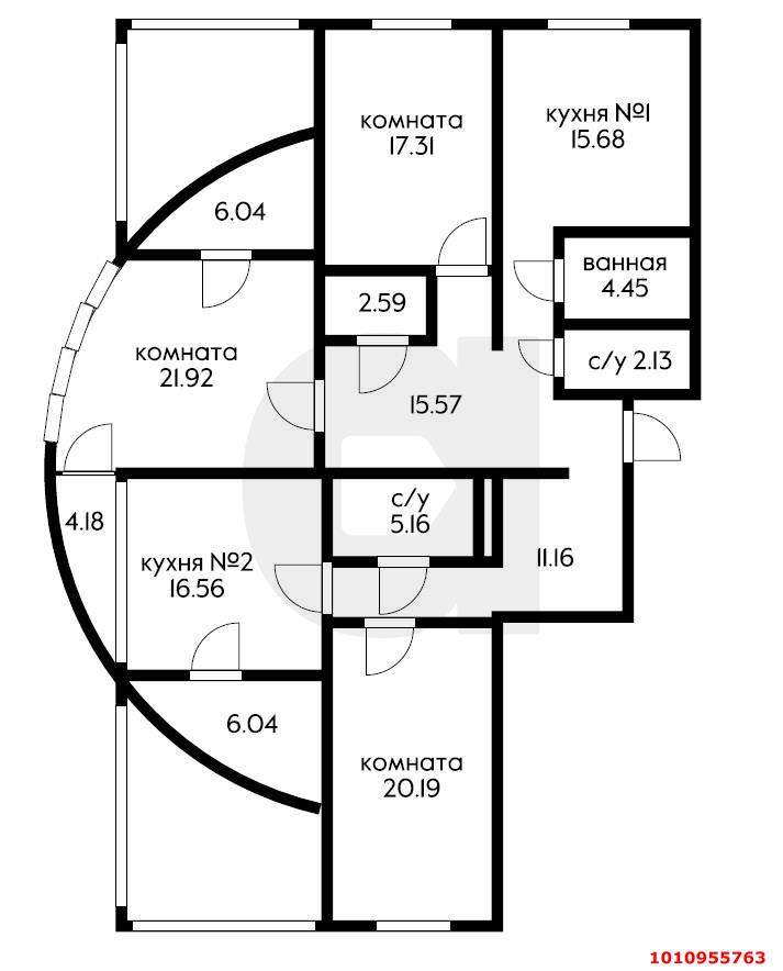 Продажа 4-комнатной квартиры, Краснодар, Кожевенная улица,  д.24