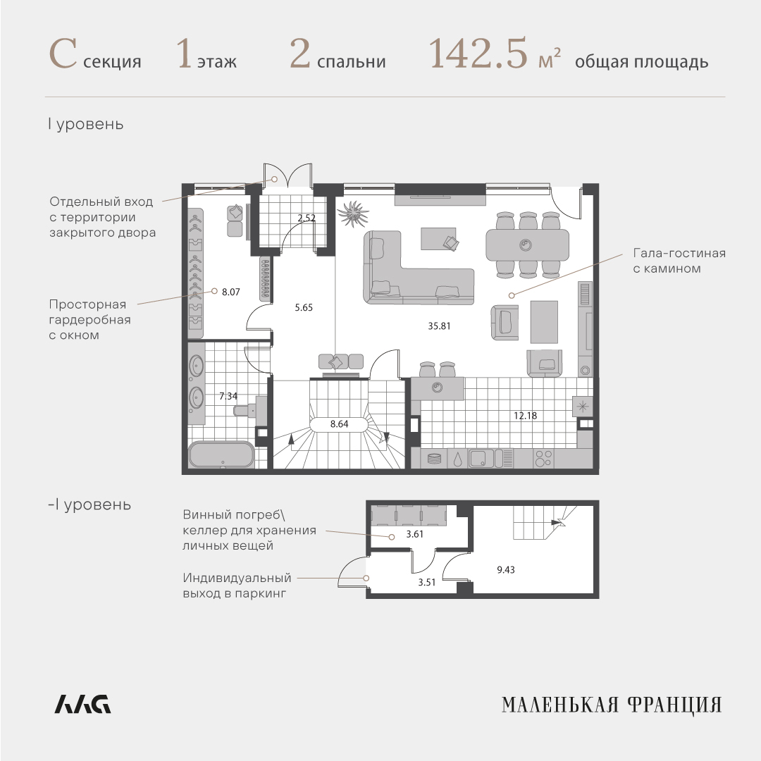 Продажа 2-комнатной новостройки, Санкт-Петербург, 20-я В.О. линия,  д.3