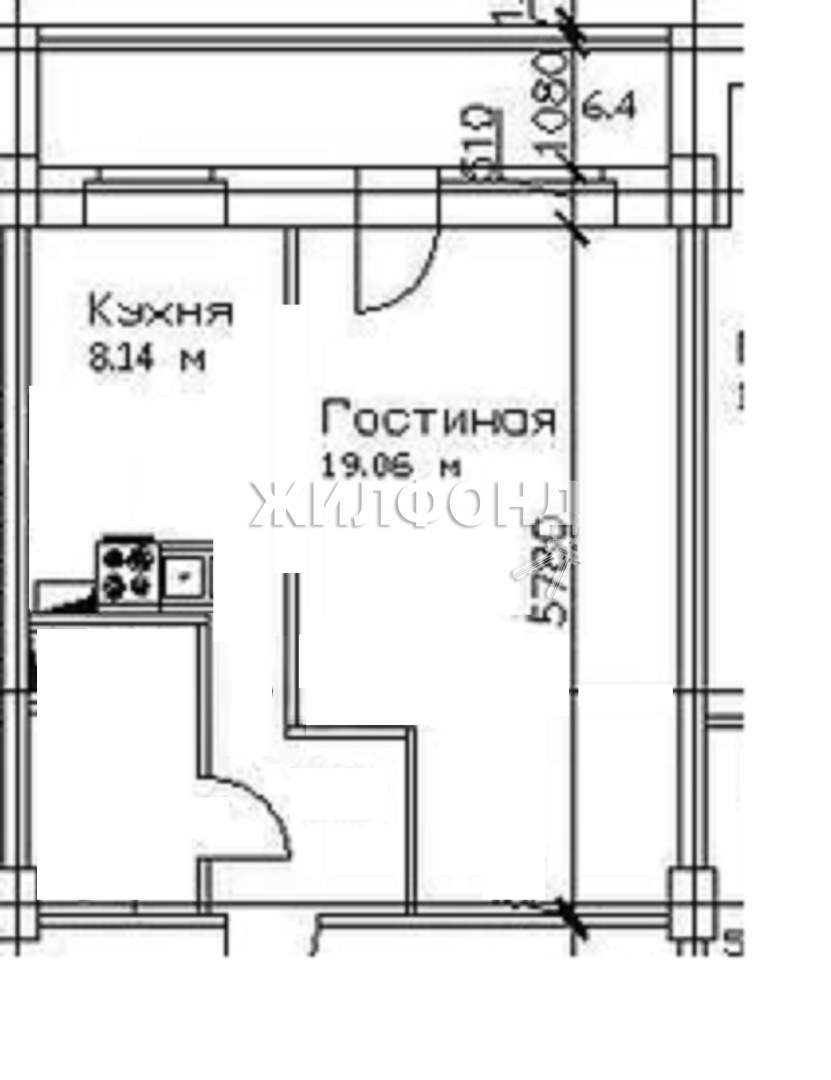 Продажа 1-комнатной квартиры, Орел, Дубровинского набережная,  д.66