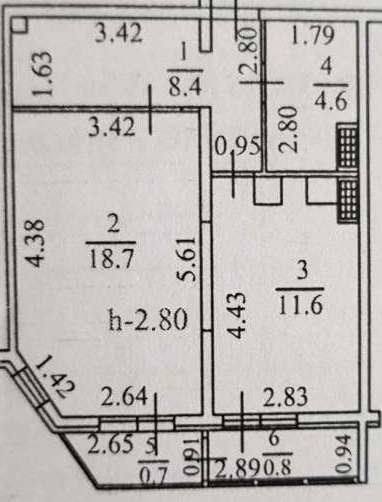 Продажа 2-комнатной квартиры, Новороссийск, Анапское шоссе,  д.37А