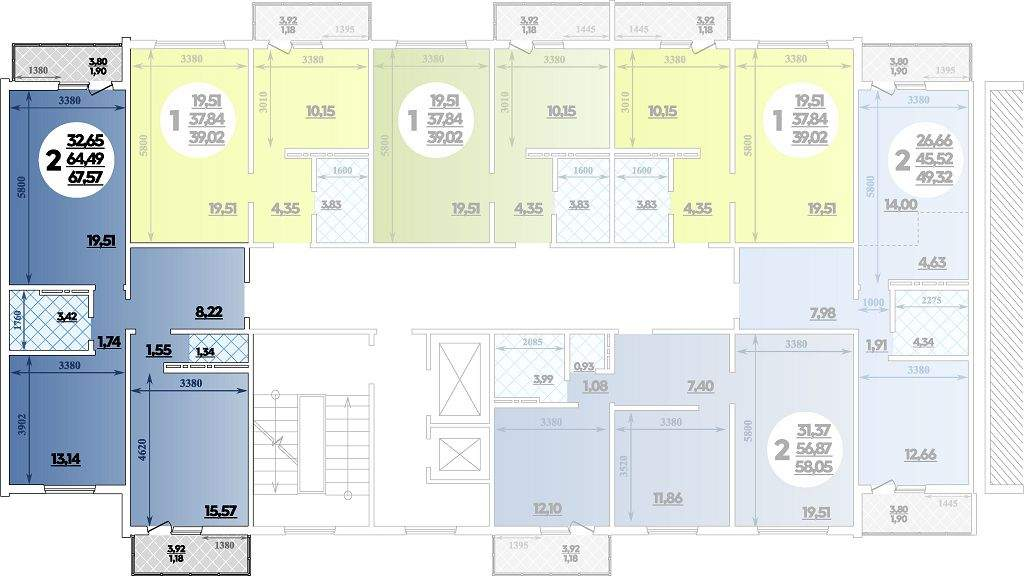 Продажа 2-комнатной квартиры, Новороссийск, Мурата Ахеджака улица,  д.17