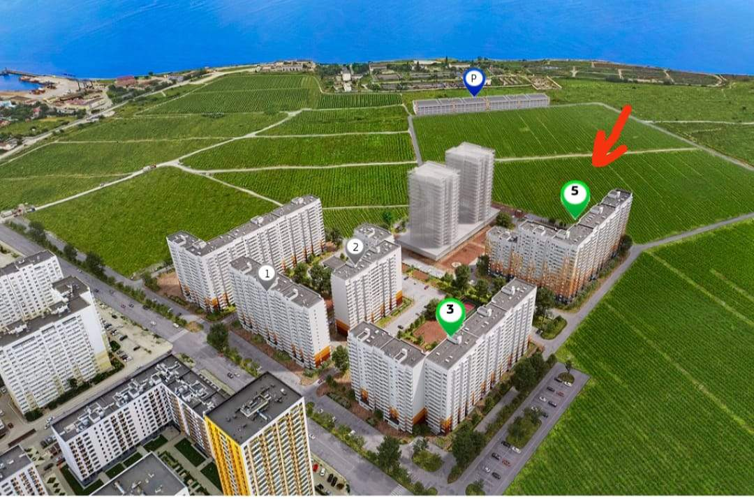 Продажа 2-комнатной квартиры, Новороссийск, Мурата Ахеджака улица,  д.17