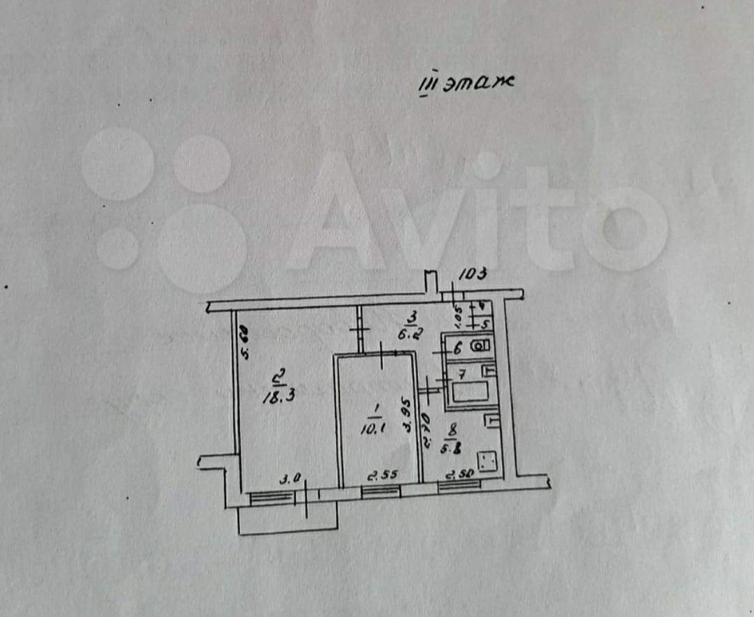 Продажа 2-комнатной квартиры, Новороссийск, Дзержинского проспект,  д.185