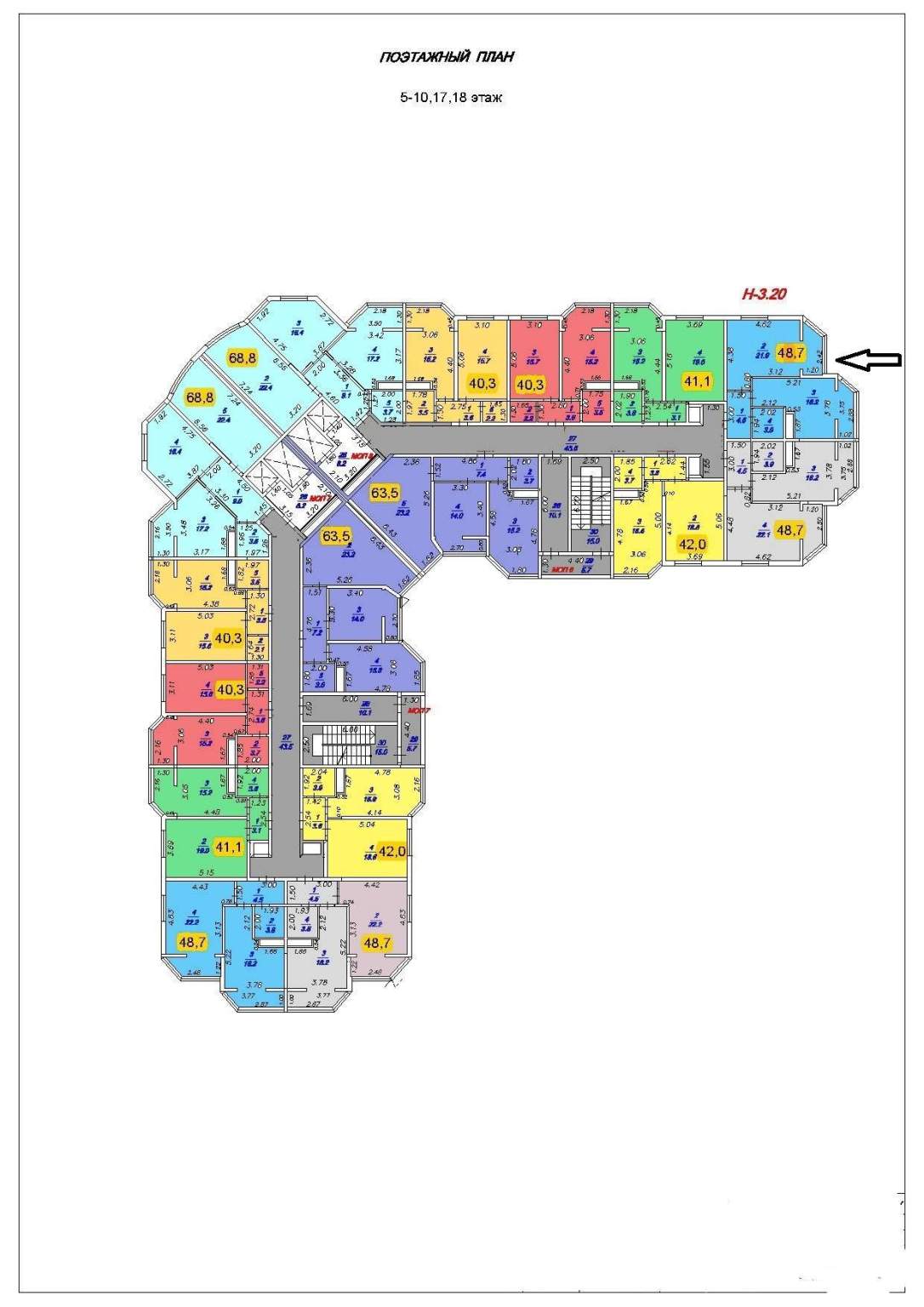 Продажа 1-комнатной новостройки, Новороссийск, Чайковского улица,  д.10А