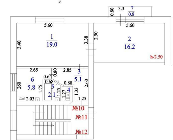 Продажа 2-комнатной квартиры, Новороссийск, Ленина проспект,  д.81