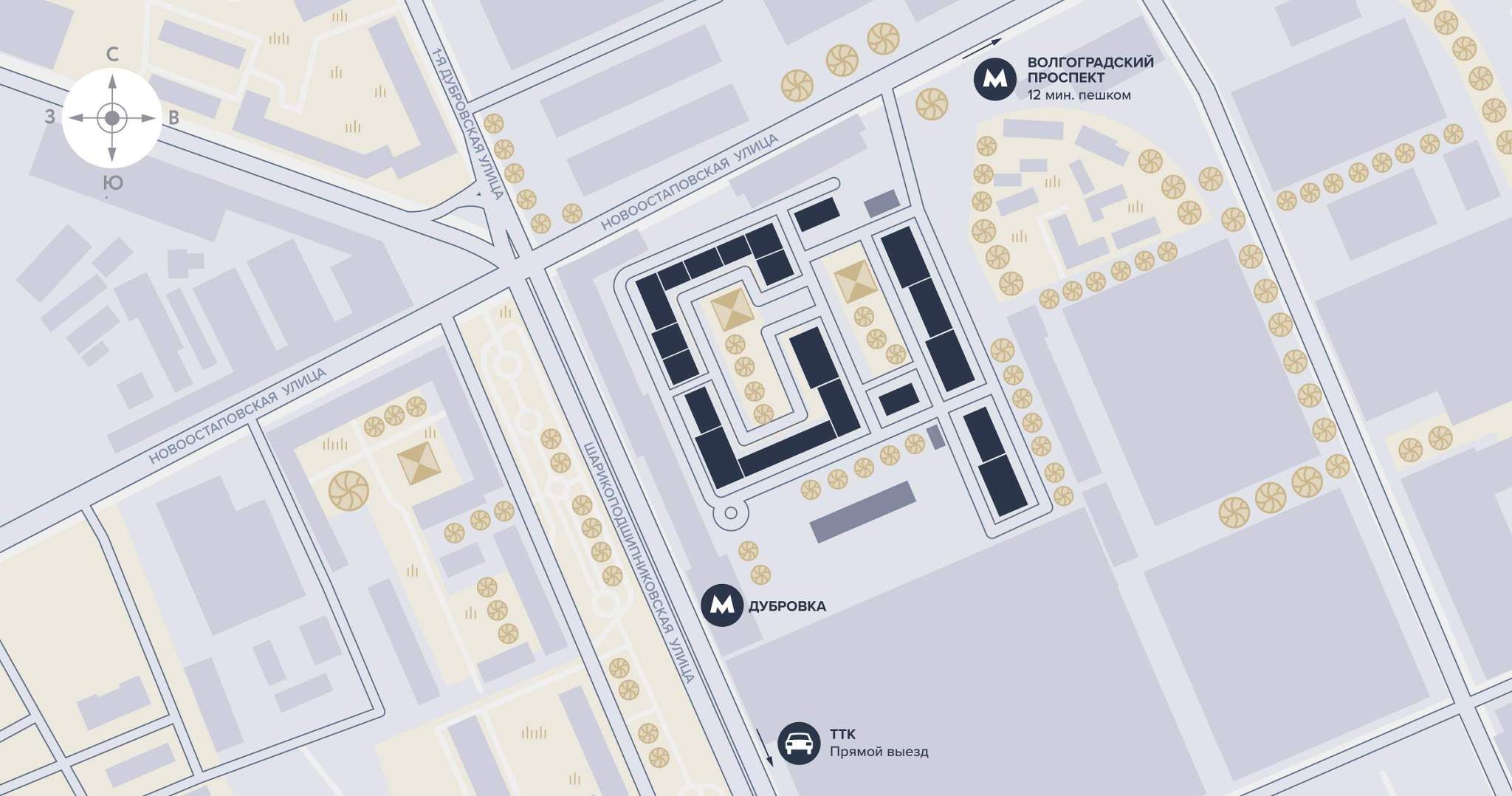 Продажа 2-комнатной новостройки, Москва, Шарикоподшипниковская улица,  д.4к11