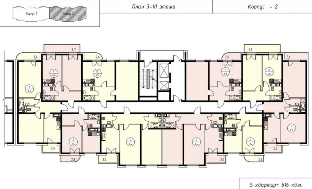 Продажа 1-комнатной квартиры, Сочи, Трунова переулок,  д.7