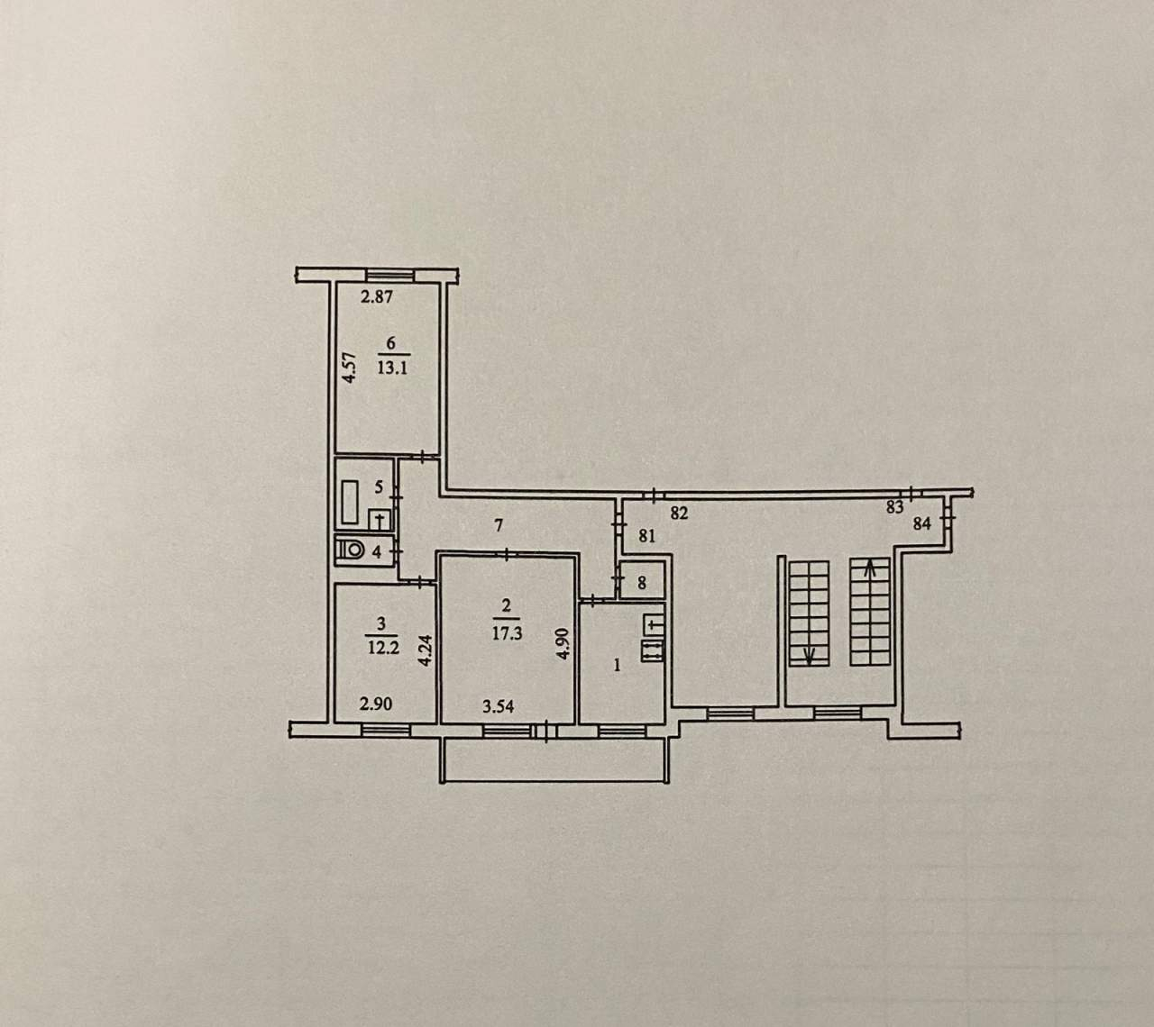 Продажа 3-комнатной квартиры, Калуга, Тепличная улица,  д.8