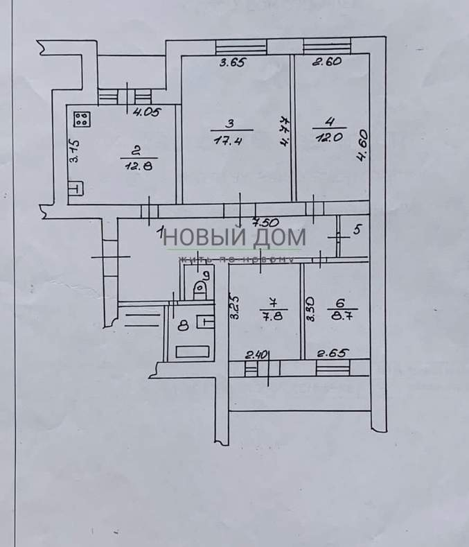 Продажа 4-комнатной квартиры, Великий Новгород, Александра Корсунова проспект,  д.40к6