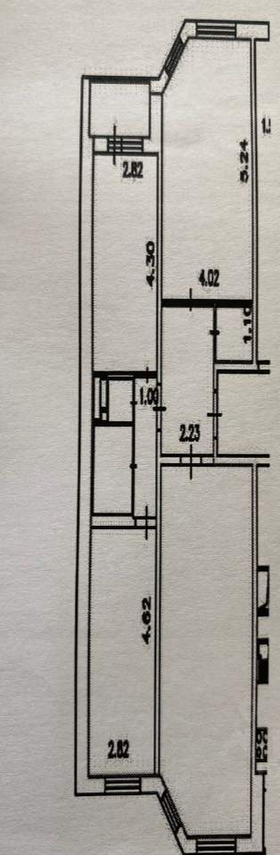 Продажа 3-комнатной квартиры, Калуга, Хрустальная улица,  д.44к4