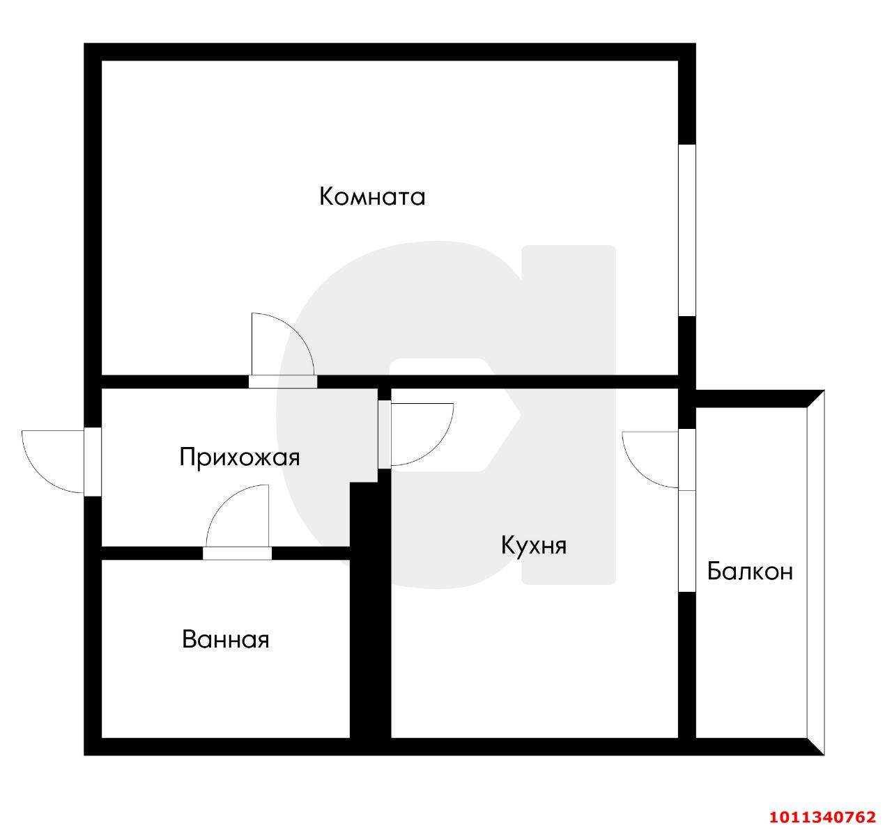 Продажа 1-комнатной квартиры, Краснодар, 2-я Целиноградская улица,  д.14