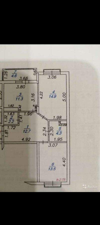 Продажа 2-комнатной квартиры, Геленджик, Маршала Жукова улица,  д.3к10