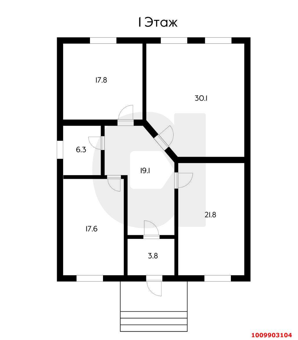 Продажа дома, 120м <sup>2</sup>, 6 сот., Лазурный, Клубничная улица,  д.261