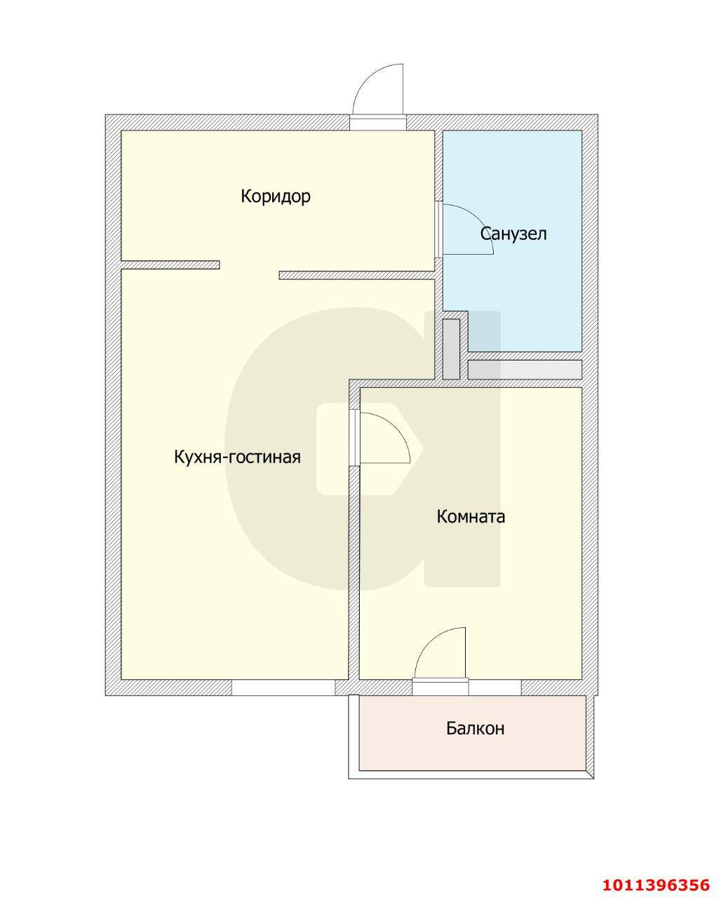 Продажа 1-комнатной квартиры, Краснодар, им. Петра Метальникова улица,  д.3/1