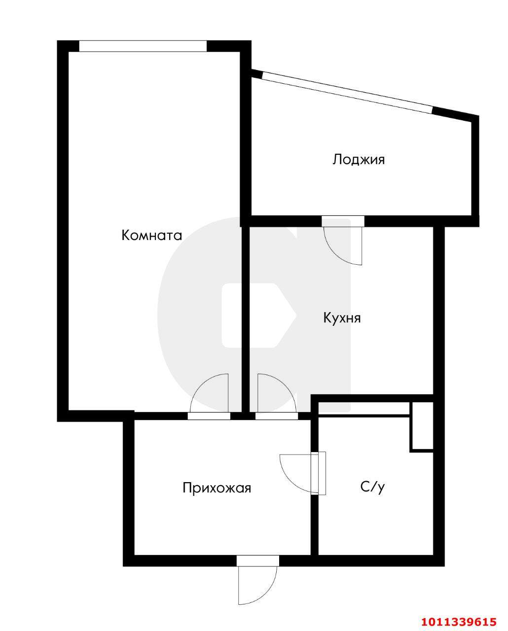 Продажа 1-комнатной квартиры, Краснодар, им. Тюляева улица,  д.4/1